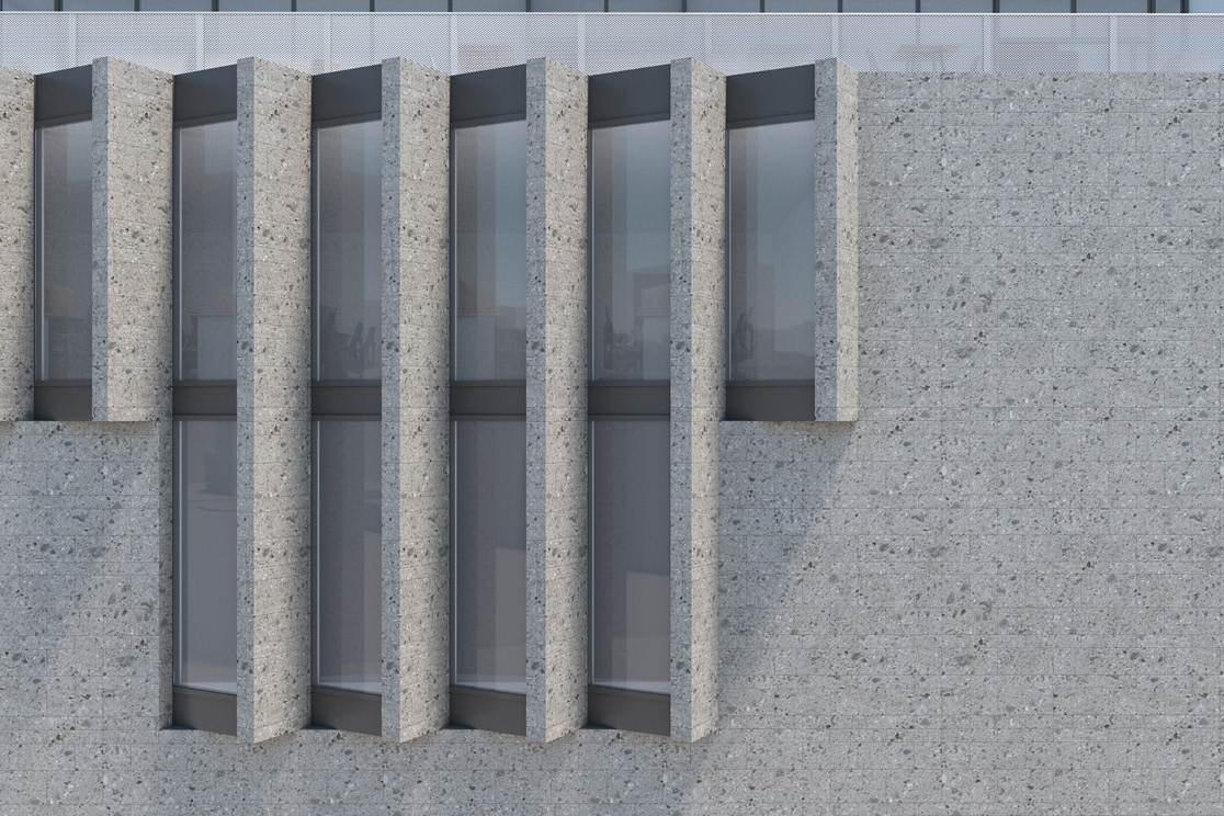 Foro:  outer facade design  |  Jacob Bley Griffiths