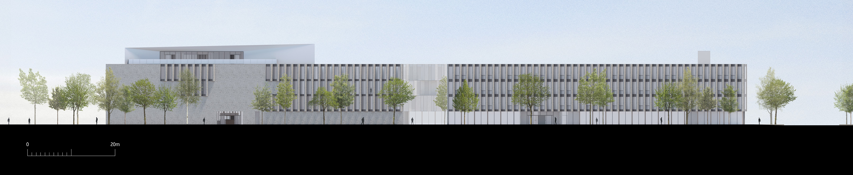 Foro:  west elevation  |  Jacob Bley Griffiths