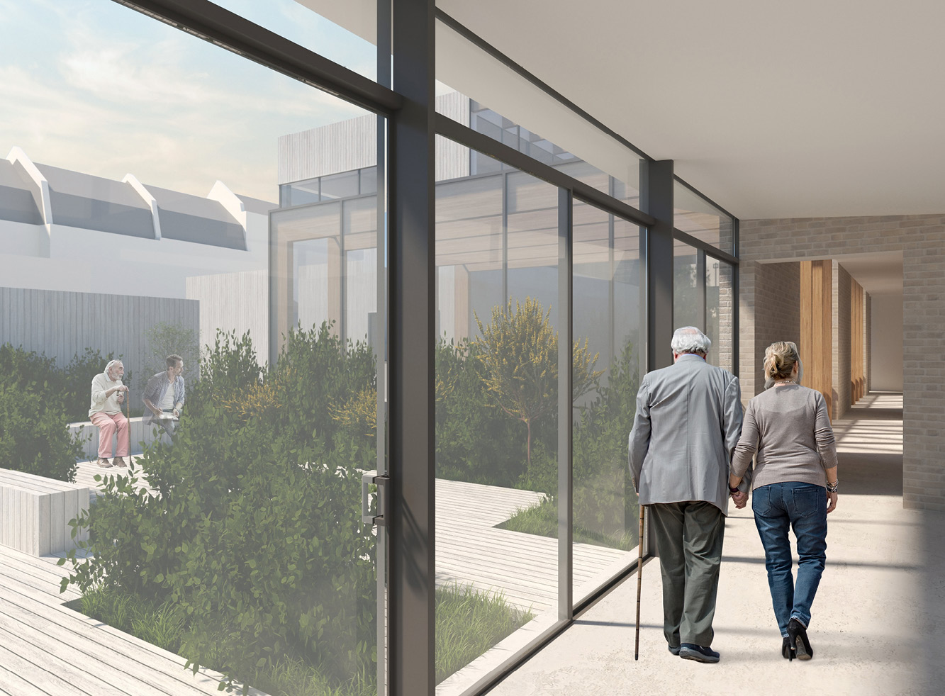 Repose: roof garden and contemplation space  |  Jacob Bley Griffiths