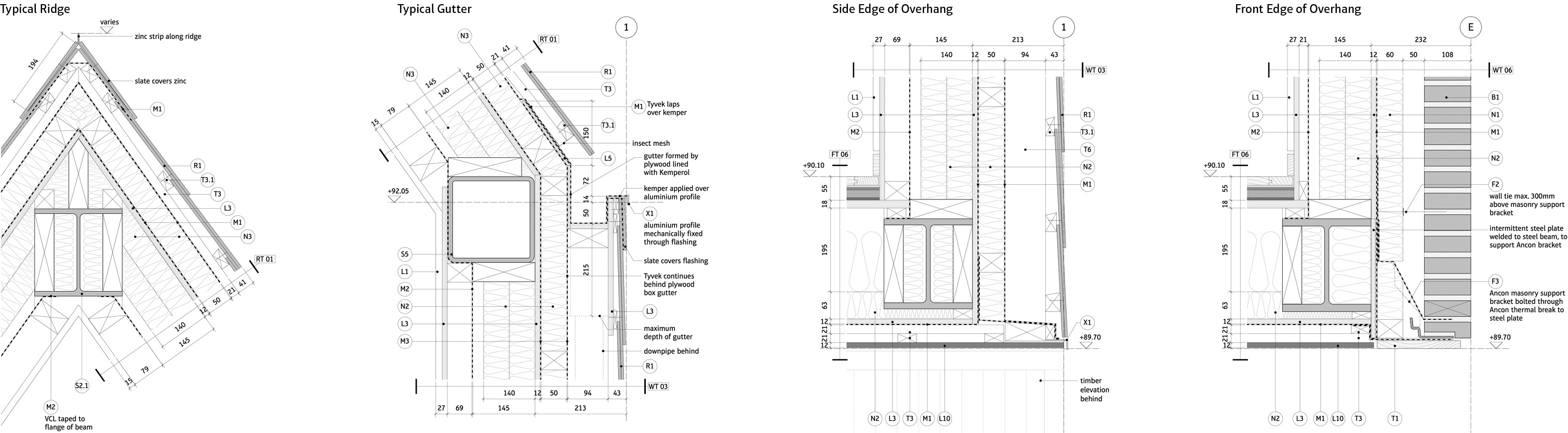 Wedge House: construction details  |  Jacob Bley Griffiths